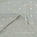 Knit Foil Printed Polka Dot Single Jersey Fabric